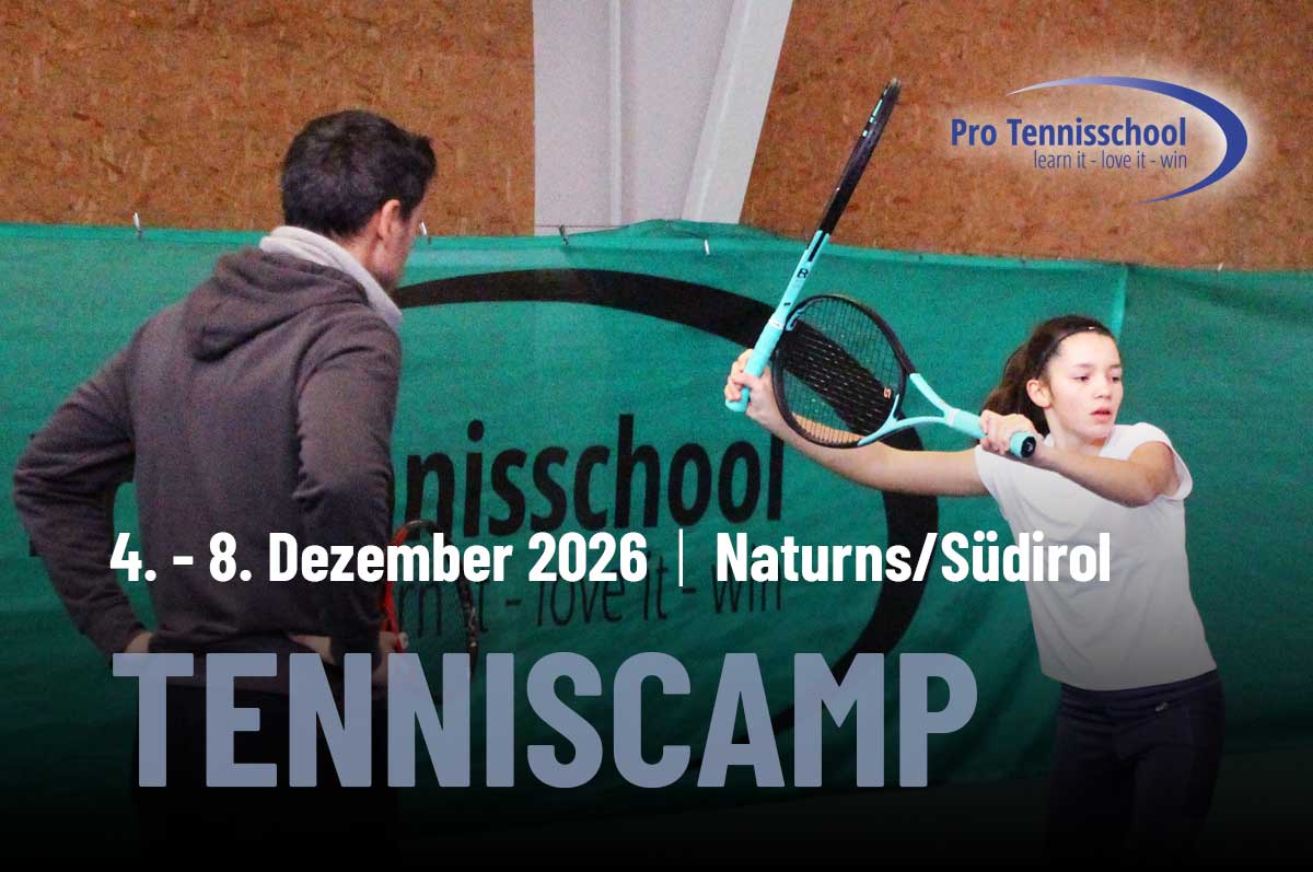 Tenniscamp | 4. - 8. Dezember 2026  |  Reutte/Tirol